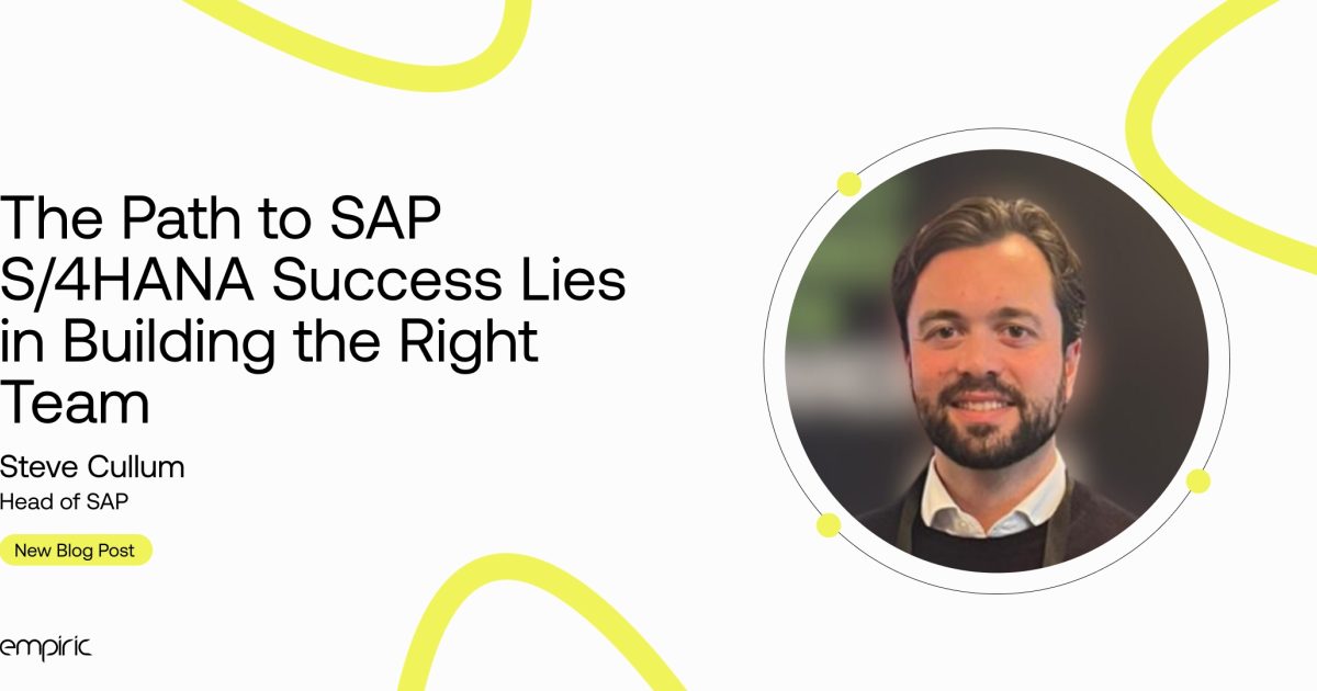 The Path to SAP S/4HANA Success Lies in Building the Right Team Empiric(02)